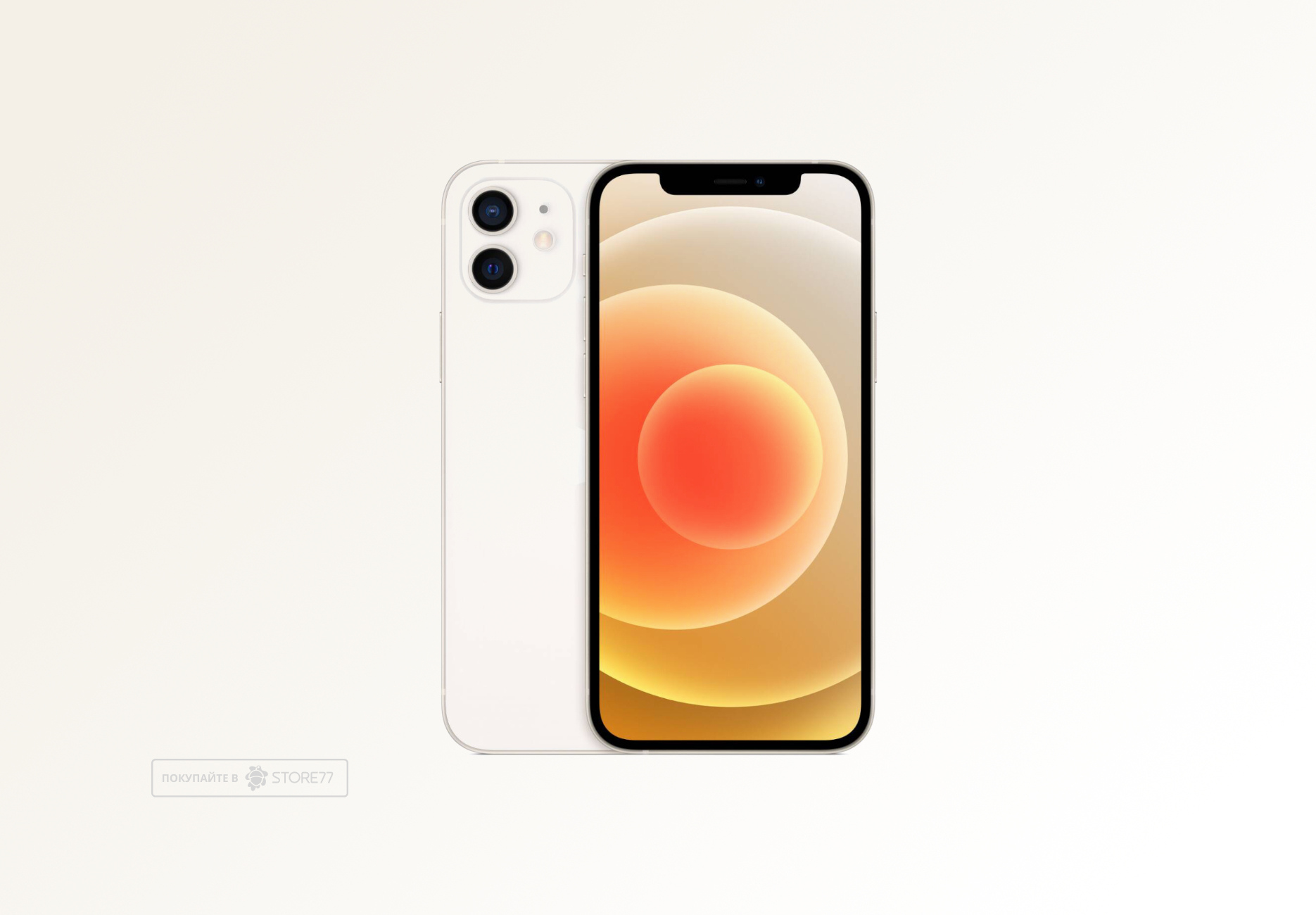 Телефон Apple iPhone 12 64Gb (White) (Уценка)