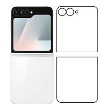 Защитная пленка для внешнего экрана Samsung Galaxy Z Flip7 FE, 2в1 (Матовая)