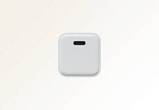 Сетевое зарядное устройство Magssory Nano 45W GaN USB-C (Белое)