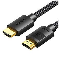 Кабель UGREEN HD119 Braided 4K HDMI to HDMI 2м (Черный)