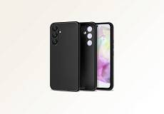 Чехол силиконовый Silicon Cover для Samsung Galaxy A55 (Черный)