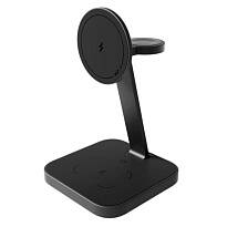 Беспроводное зарядное устройство VLP Unity For Samsung 3в1,Qi2 (Серый)