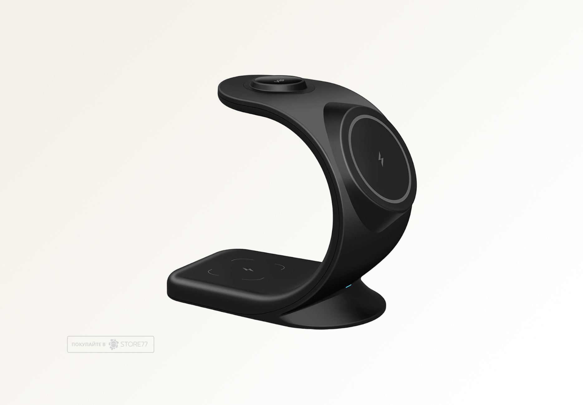 Беспроводное зарядное устройство VLP Powerstand 3in1 (Черное)