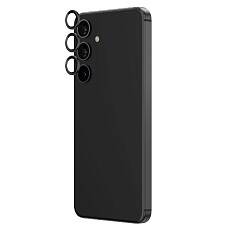 Защитное стекло на линзы камер для Samsung Galaxy S24 (Черное)