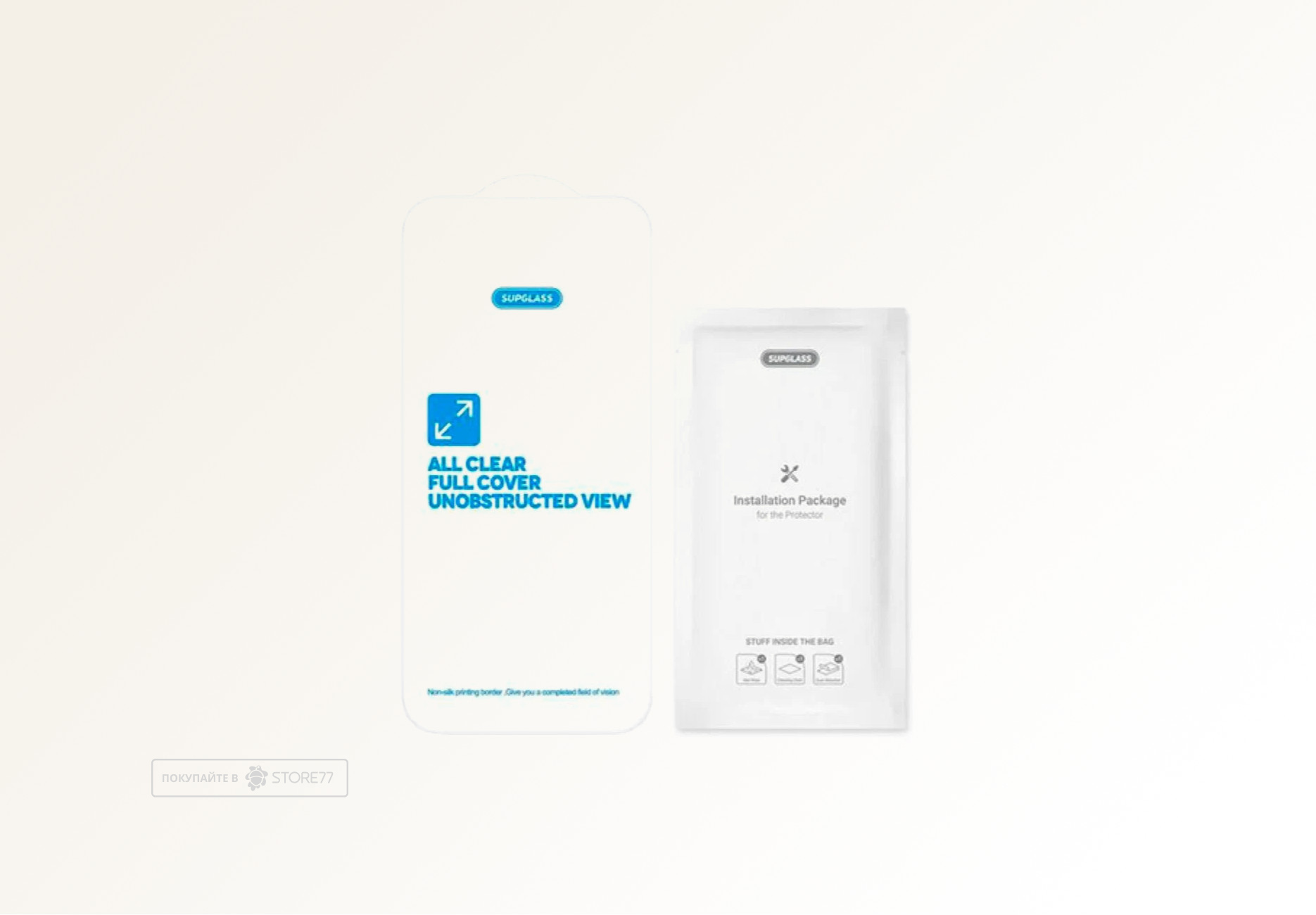 Защитное стекло Supglass для iPhone 16 (Без рамки)