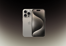 Телефон Apple iPhone 15 Pro 256Gb (Natural titanium)