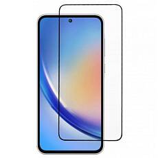 Защитное стекло для Samsung Galaxy A35 (Черная рамка)