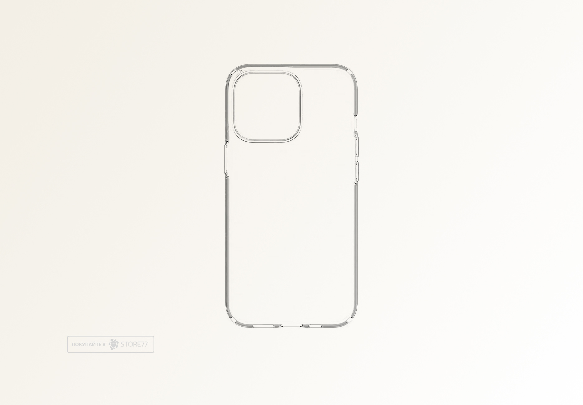 Чехол Gurdini Alba Series iPhone 14/13 (Прозрачный)