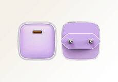 Сетевое зарядное устройство ACEFAST A53 Sparkling PD30W GaN USB-C (Фиолетовое)