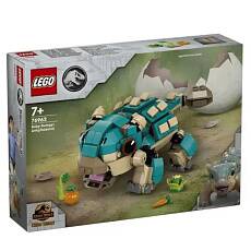 Конструктор LEGO Jurassic World 76962 Малыш Бампи: Анкилозавр