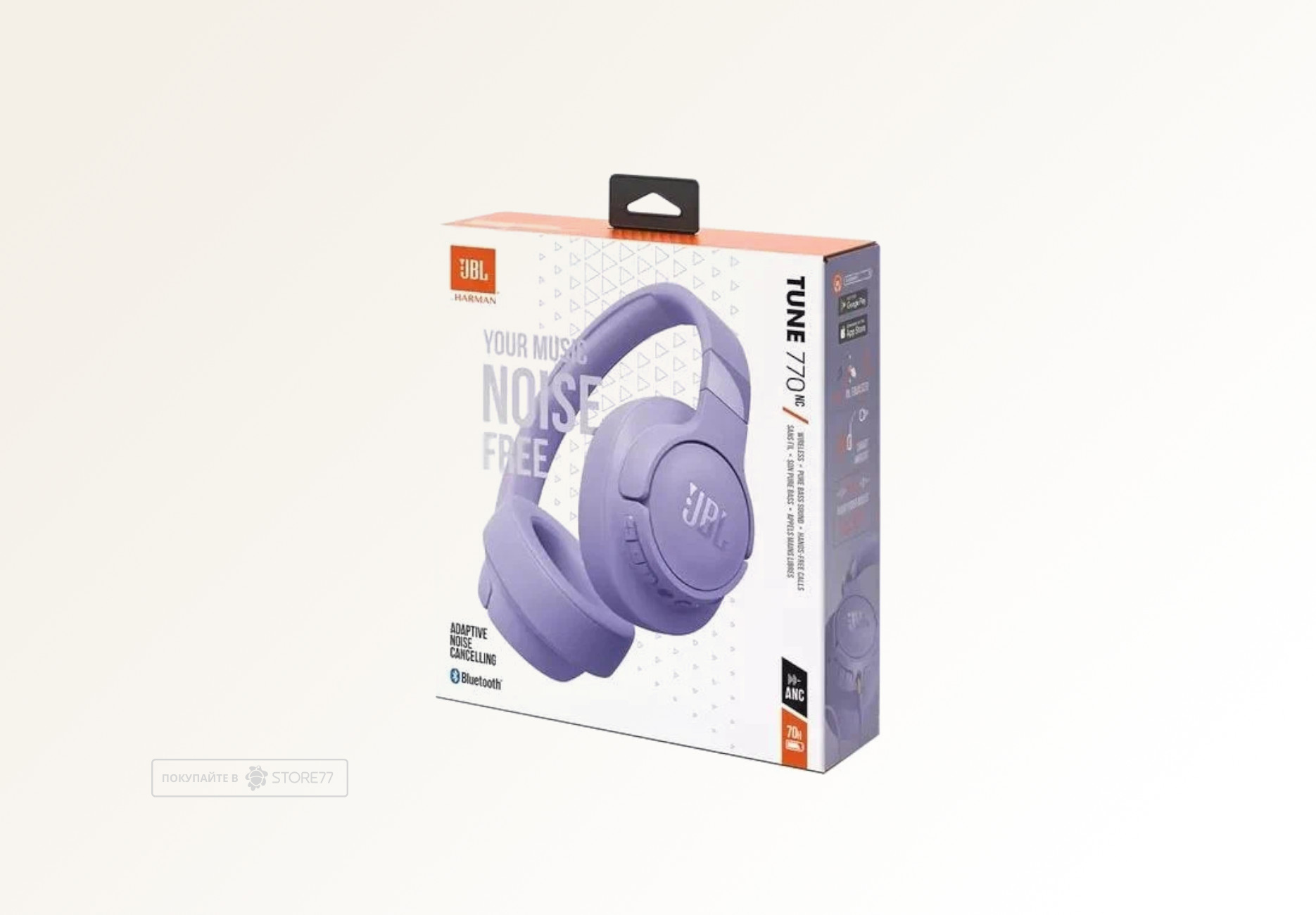 Беспроводные наушники JBL Tune 770NC (Пурпурные)