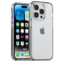 Чехол Gurdini Alba Series для iPhone 15 Pro (Прозрачный)