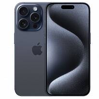 Телефон Apple iPhone 15 Pro 512Gb (Blue titanium)