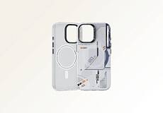 Чехол Benks для iPhone 16 Perspective Case с MagSafe (White)