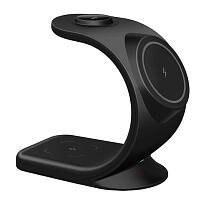 Беспроводное зарядное устройство VLP Powerstand 3in1 (Черное)