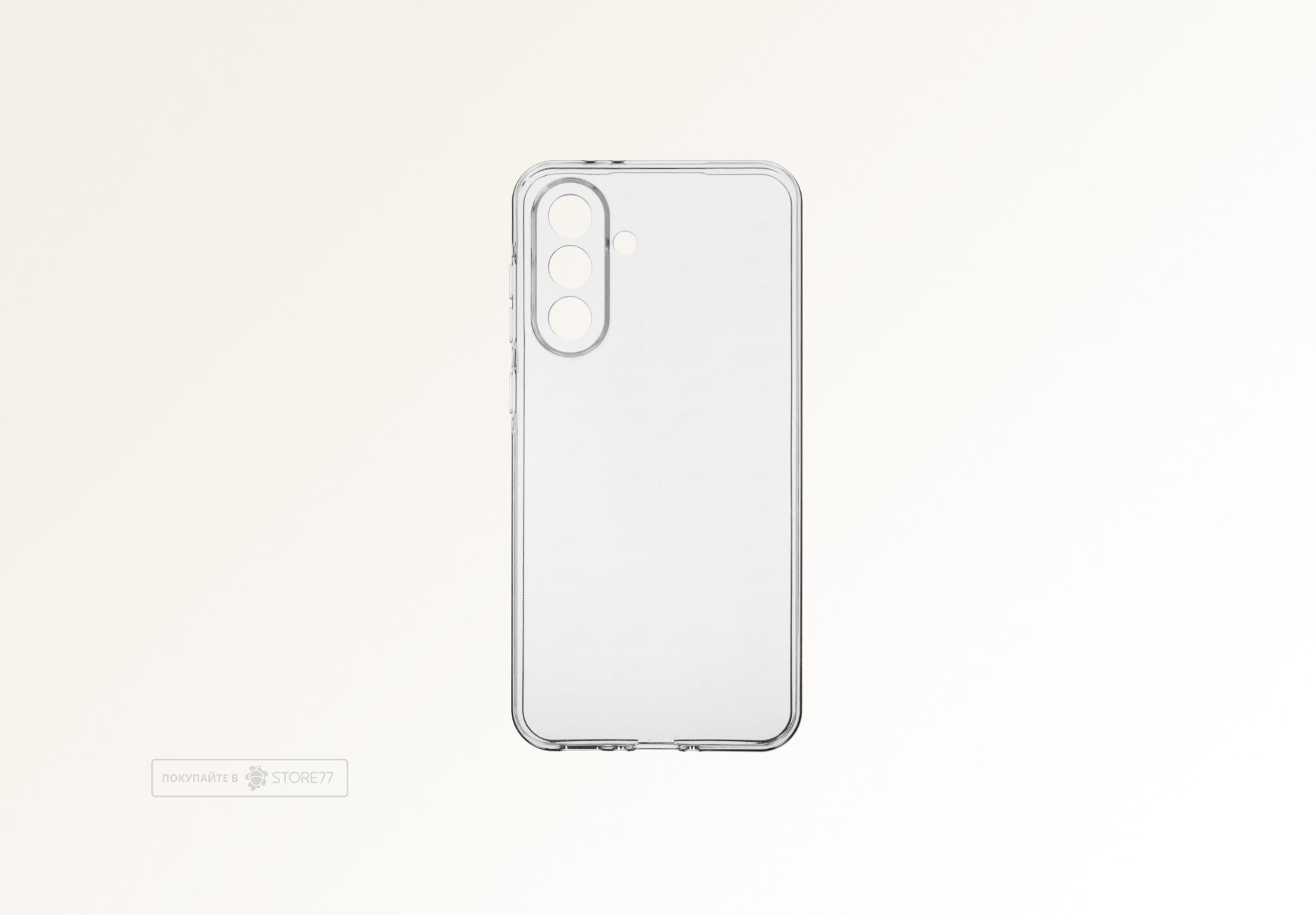 Чехол силиконовый Silicon Cover для Samsung Galaxy A36 (Прозрачный)