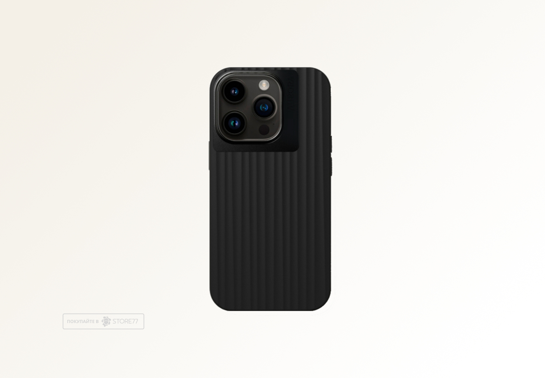 Чехол Gurdini Aurora Series with MagSafe для iPhone 15 Pro (Черный)