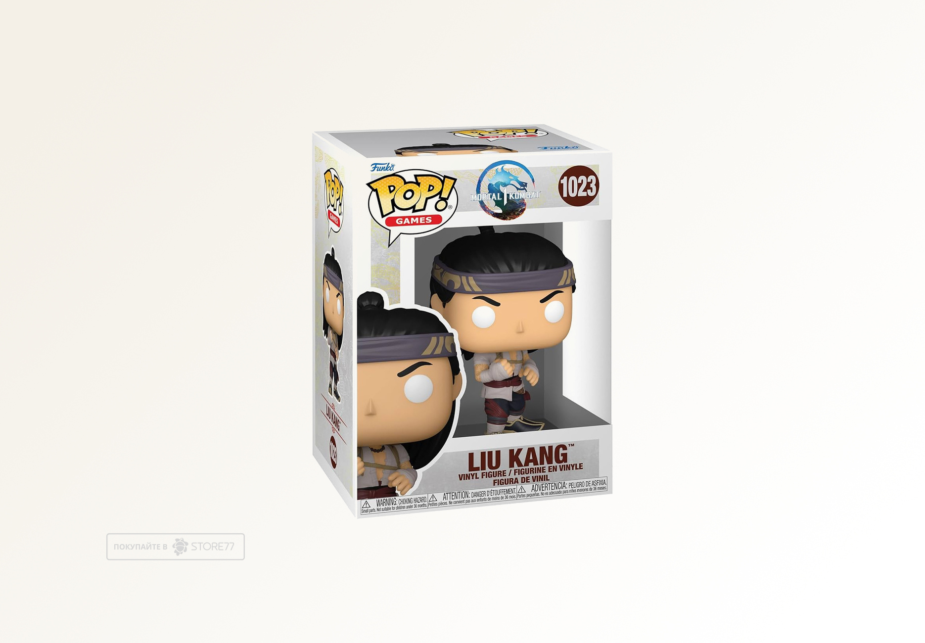 Фигурка Funko POP! Games Mortal Kombat - Liu Kang (God of Fire) (1023)