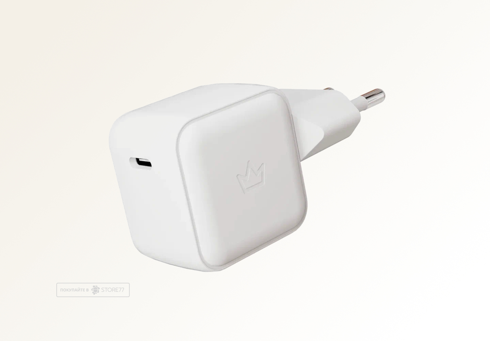 Сетевое зарядное устройство VLP 45Вт USB-C, PD, PPS (Белый)