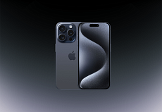 Телефон Apple iPhone 15 Pro 256Gb (Blue titanium)