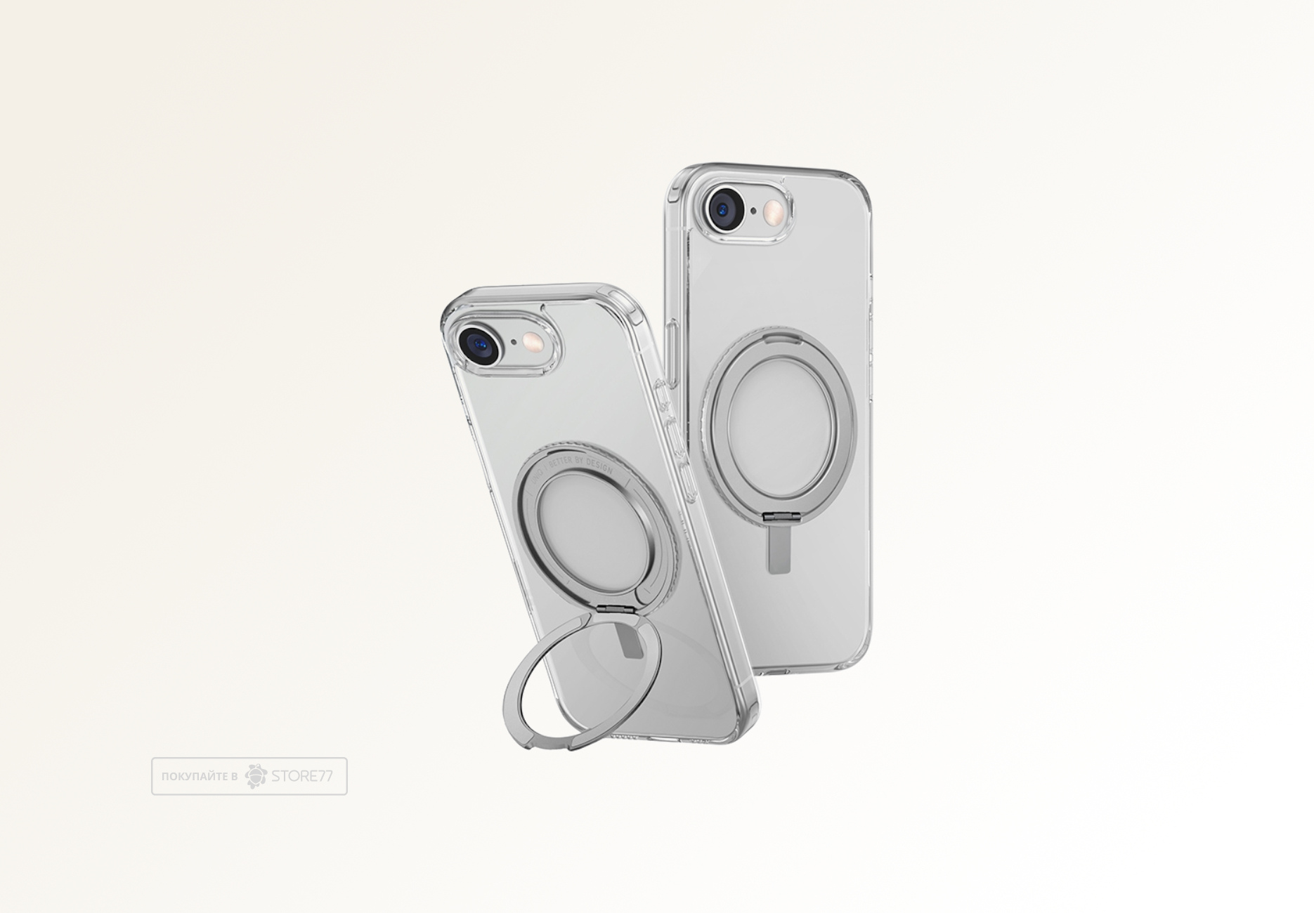 Чехол Uniq Swivix с Magsafe для iPhone 16e (Прозрачный)