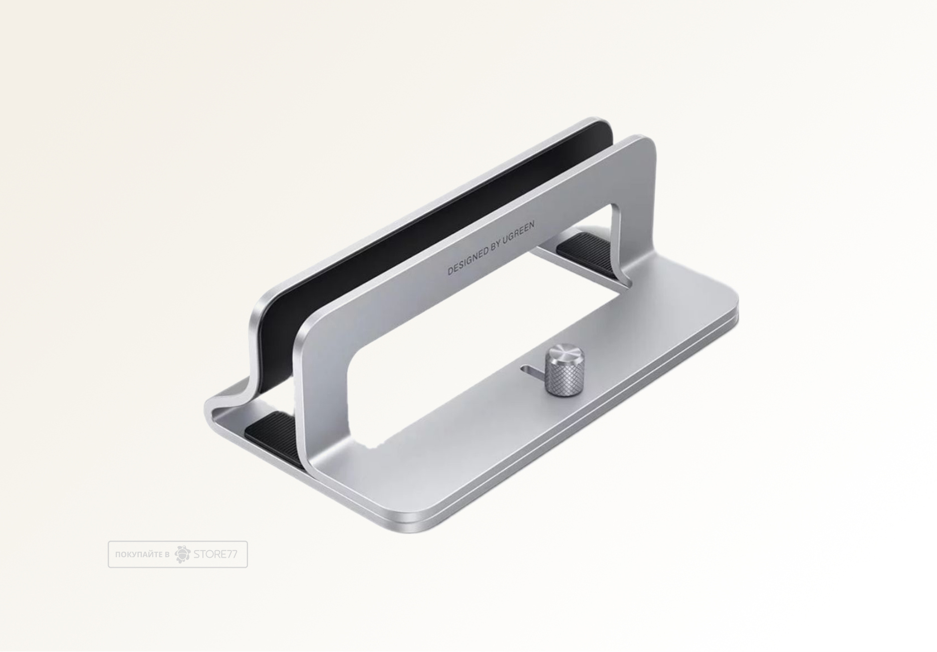 Подставка для ноутбука UGREEN LP258 Vertical Laptop Stand (Серебристая)