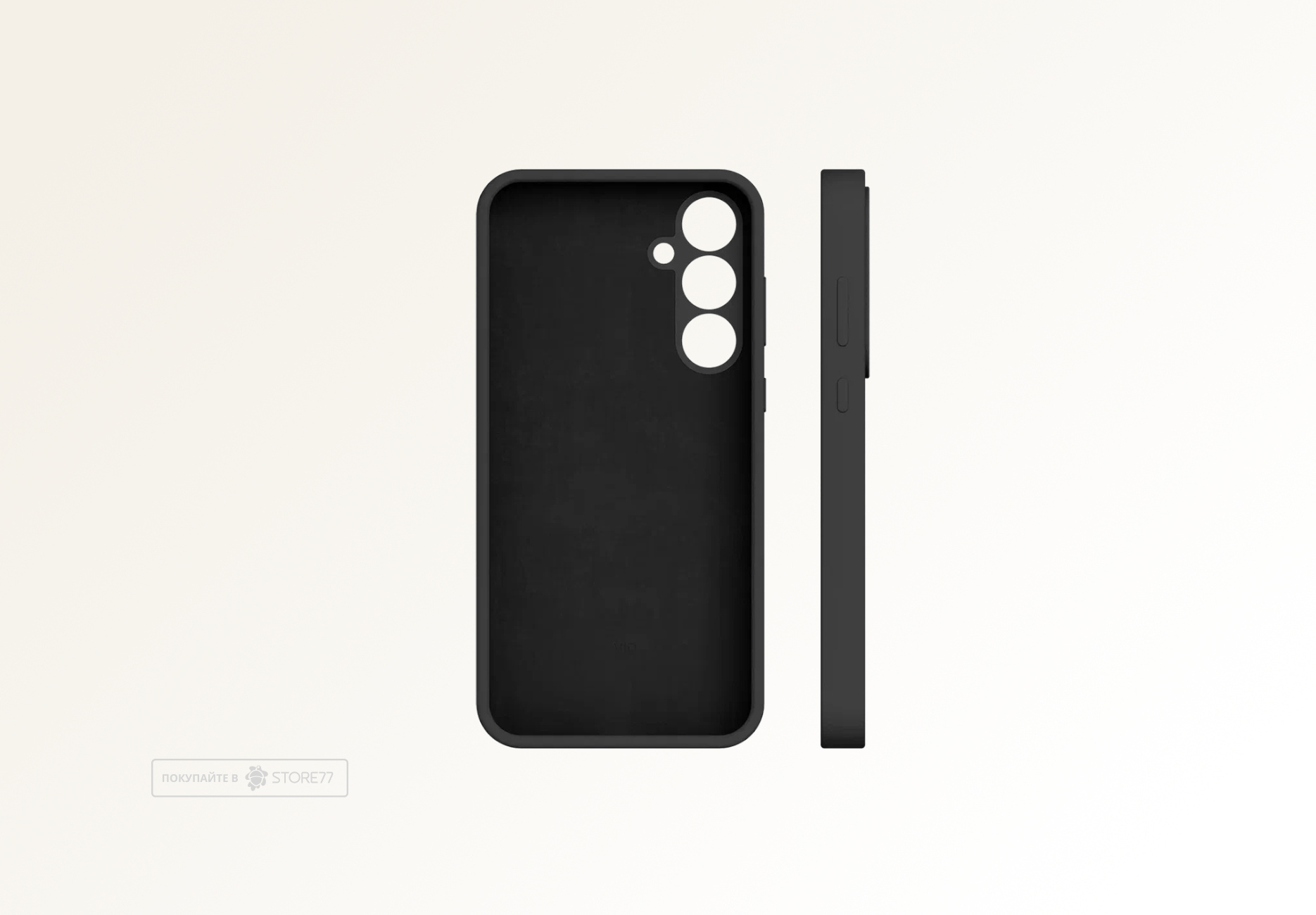 Чехол защитный VLP Aster Case для Samsung Galaxy A55 (Черный)