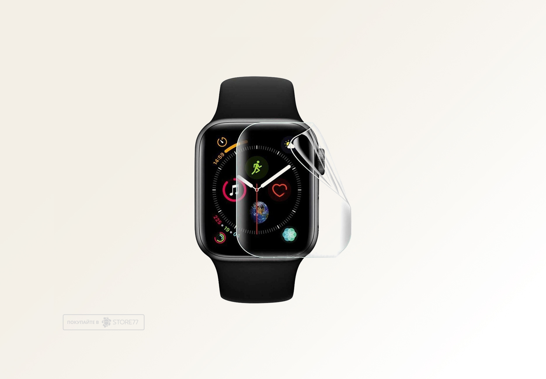 Гидрогелевая пленка для Apple Watch 41mm (Глянцевая)