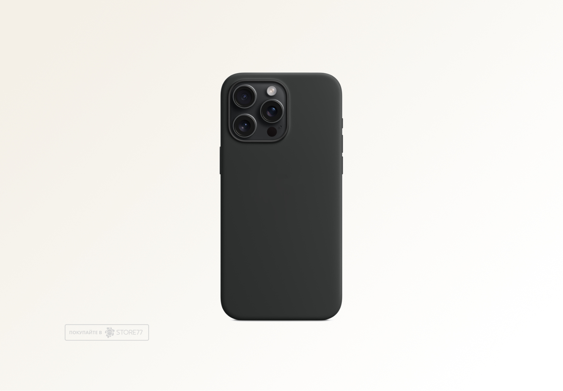 Чехол Protect для iPhone 15 Pro Silicon Case (Black)