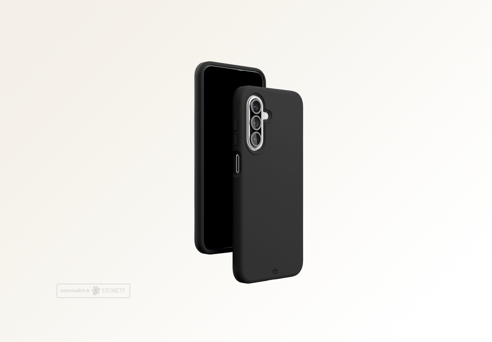 Чехол защитный VLP Aster Case для Samsung Galaxy A36 (Черный)