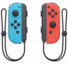 Геймпад Nintendo Switch Joy-Con Duo (Неоновый красный / Неоновый синий)
