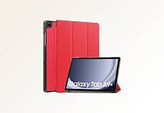Чехол для планшета Samsung Galaxy Tab A9+ (Красный)
