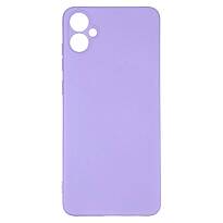 Чехол силиконовый Silicon Cover для Samsung Galaxy A06 (Лавандовый)