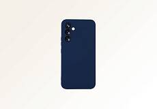 Чехол силиконовый Silicon Cover для Samsung Galaxy A36 (Синий)