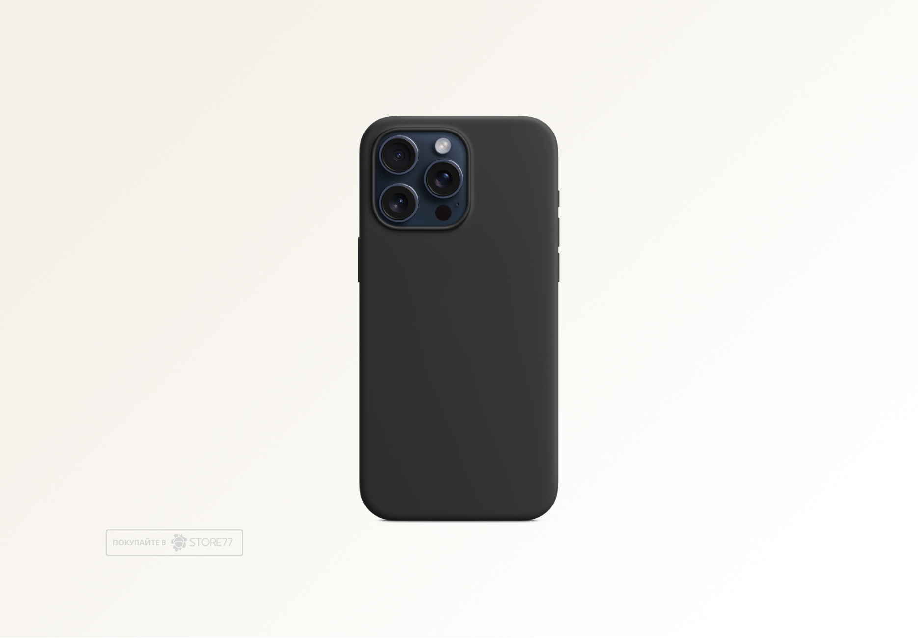 Чехол Protect для iPhone 15 Pro Silicon Case (Black)