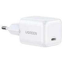 Сетевое зарядное устройство UGREEN X513 30W GaN USB-C (Белое)