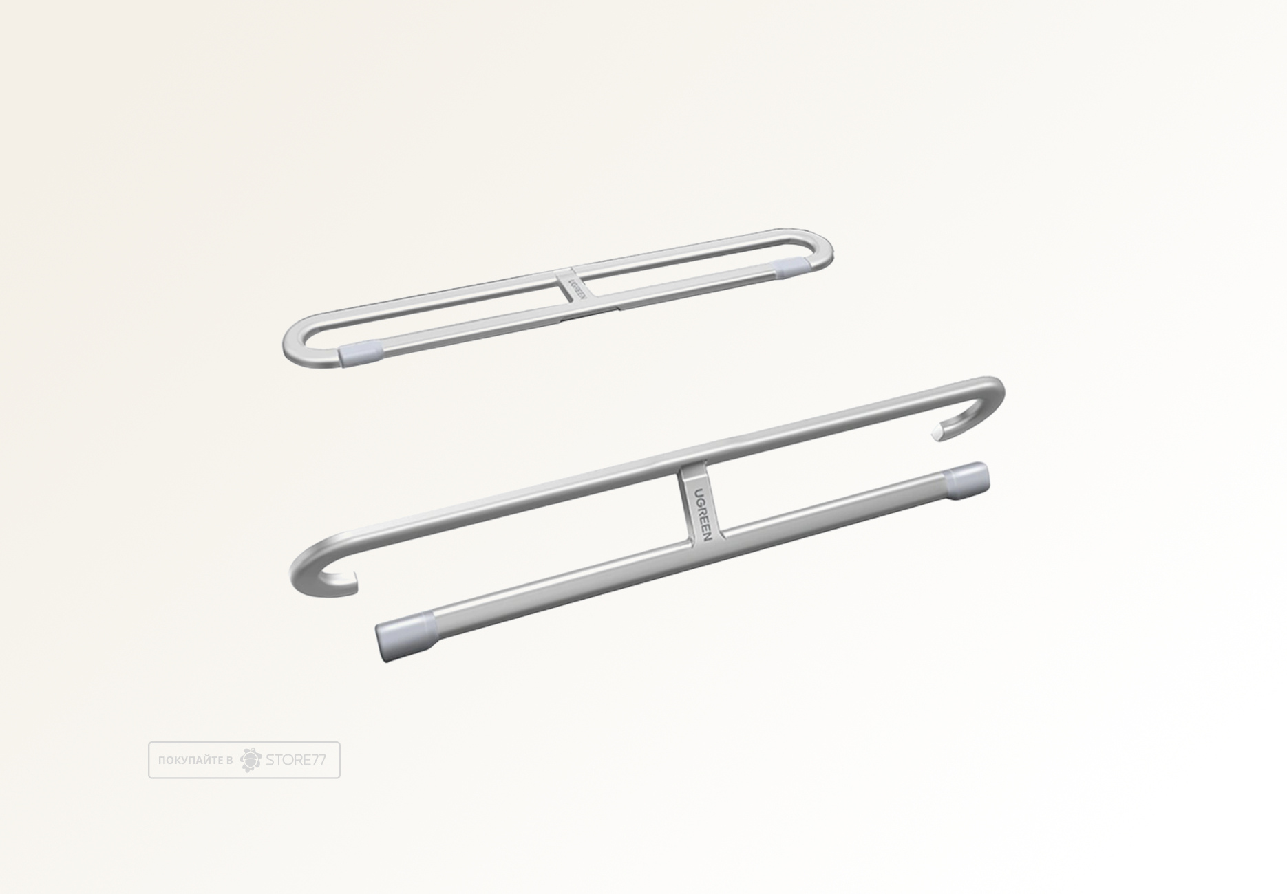 Подставка для ноутбука UGREEN LP846 Invisible Laptop Stand (Серая)