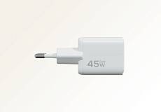 Сетевое зарядное устройство Magssory Nano 45W GaN USB-C (Белое)