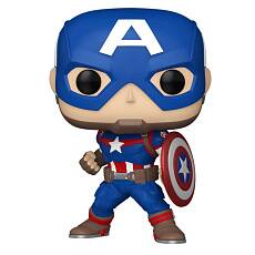 Фигурка Funko POP! Bobble Marvel New Classics Captain America (1419)