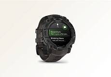 Умные часы Garmin INSTINCT 3 50 mm AMOLED Black/Charcoal Band