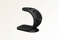 Беспроводное зарядное устройство VLP Powerstand 3in1 (Черное)