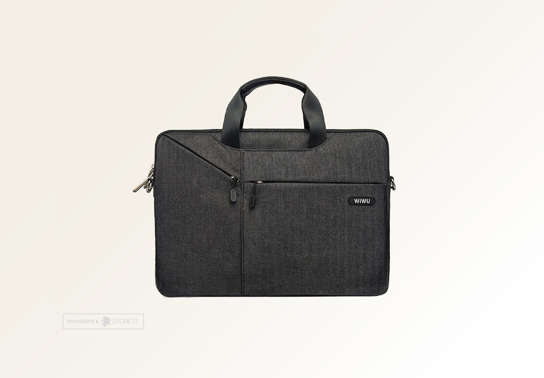 Сумка Wiwu для ноутбука 13,3" - 14" Gent Brief (Черная)