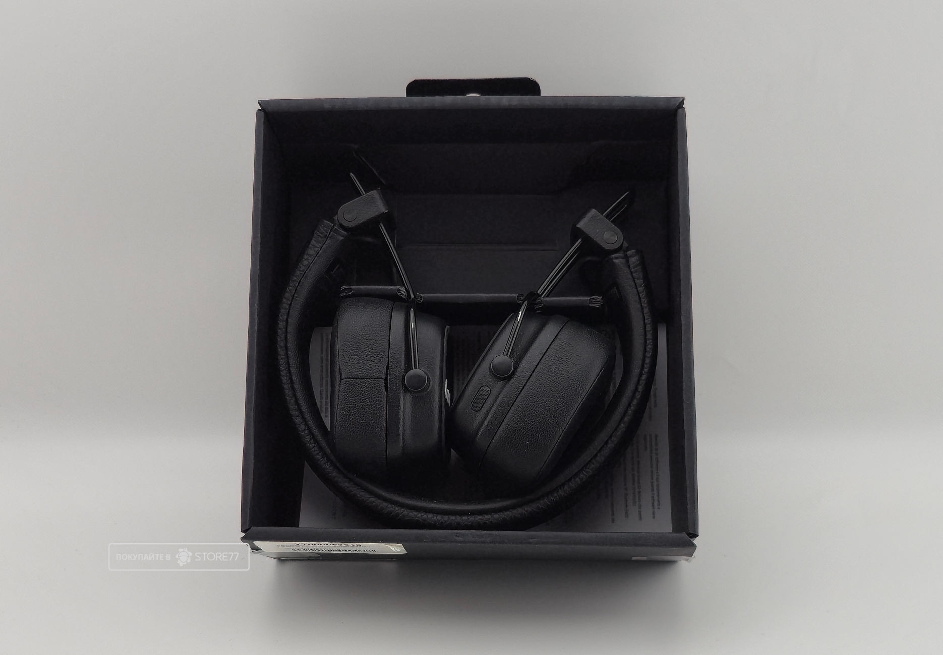 Беспроводные наушники Marshall Major V (Черные) (Уценка)