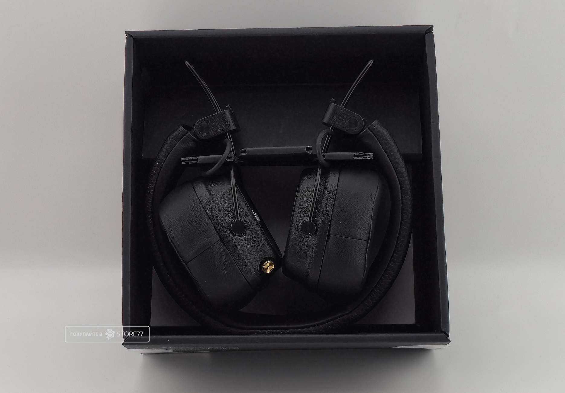 Беспроводные наушники Marshall Major IV (Черные) (Уценка)