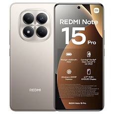Телефон Xiaomi Redmi Note 15 Pro 4G 8/256Gb (Titanium)