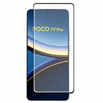 Защитное стекло для Poco F7 Pro/F7 Ultra (С черной рамкой)