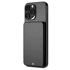 Внешний аккумулятор VLP Diamond Energy MagSafe, Qi2, 5000 mAh, 3A, USB-C (Черный титан)