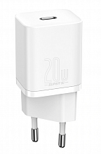 Сетевое зарядное устройство Baseus USB-C 20W (Белый)