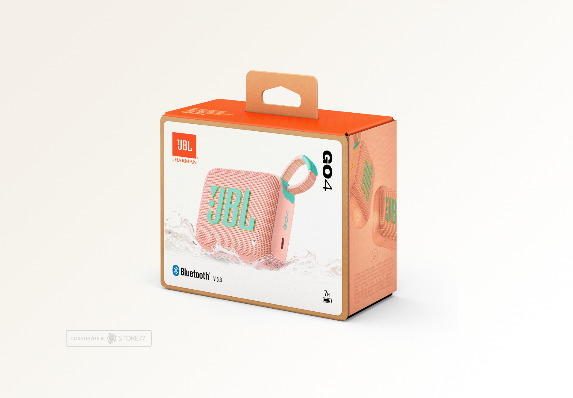 Портативная акустика JBL GO 4 (Розовый)