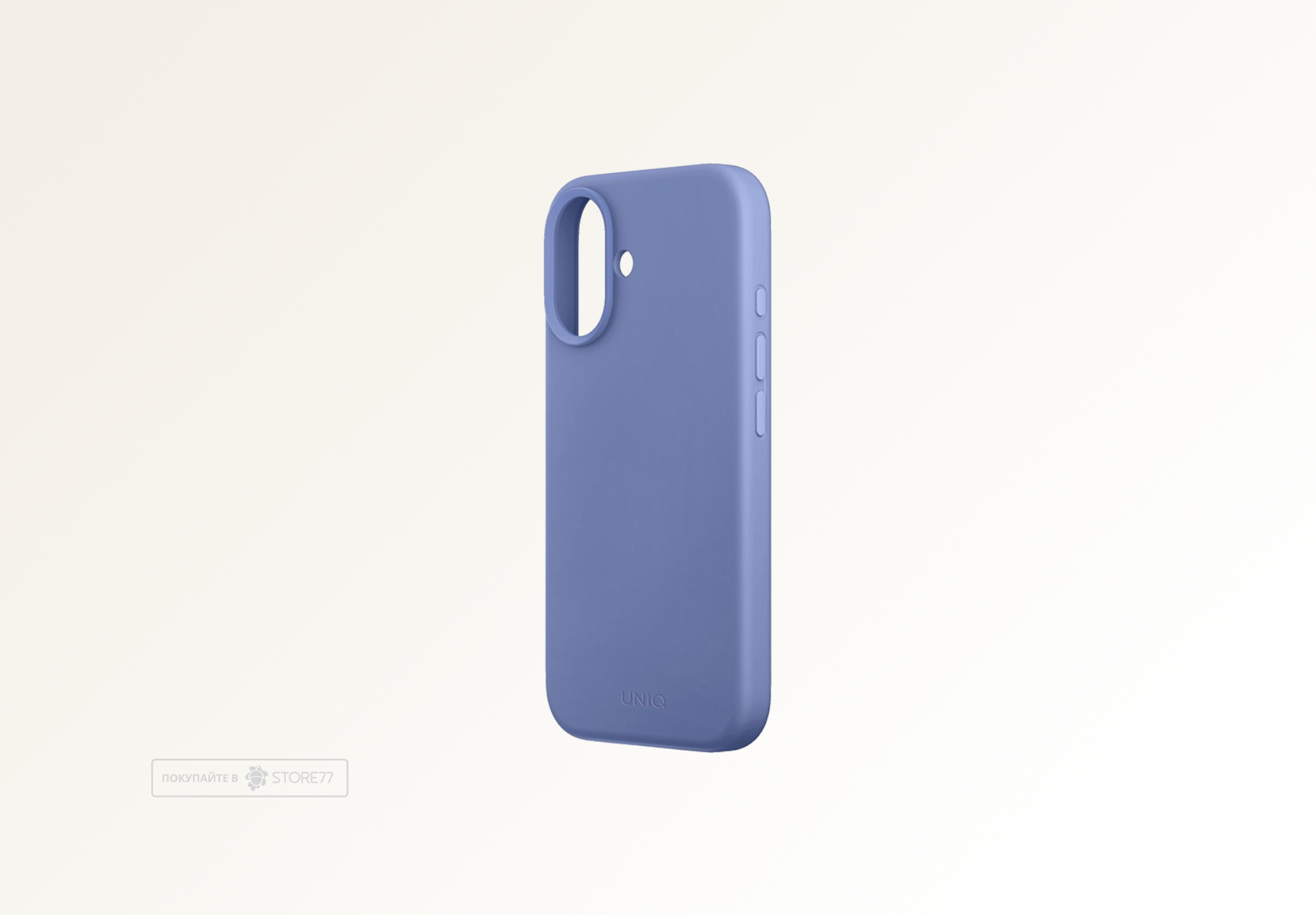 Чехол Uniq для iPhone 16 LINO Pearl с Magsafe (Синий)